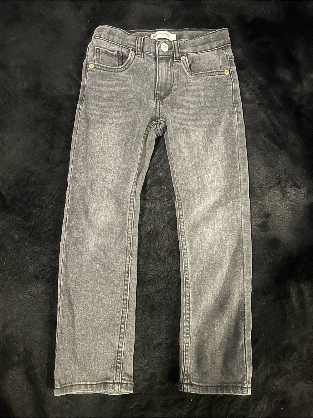 Levi's Kids Grey Straight-Leg Jeans